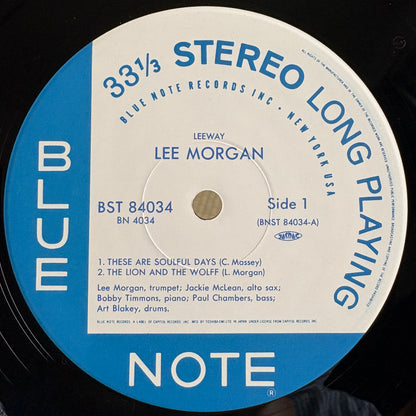Lee Morgan – Leeway / BN 4034 Blue Note Japan LP