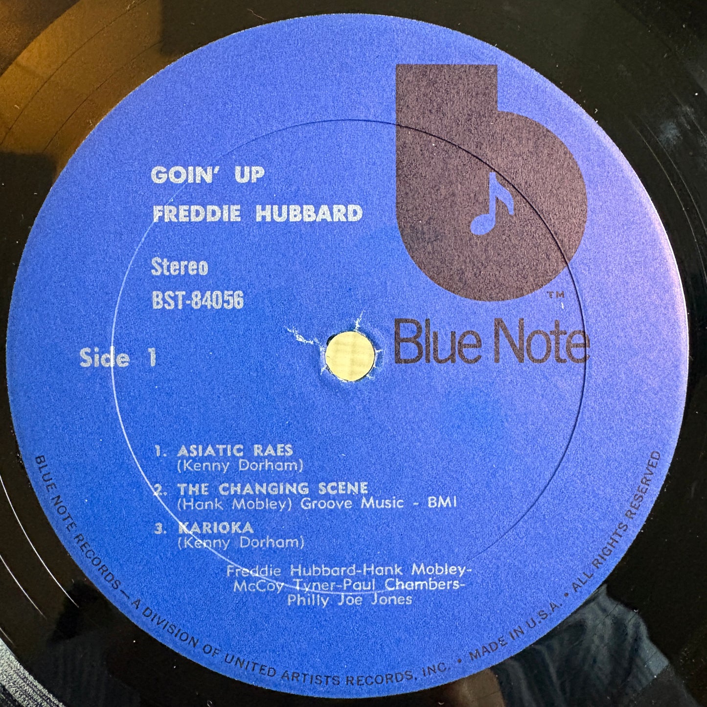 Freddie Hubbard – Goin' Up / BST-84056 Blue Note US LP