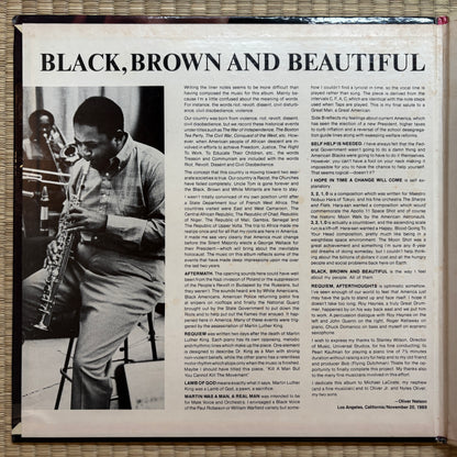 Oliver Nelson – Black, Brown And Beautiful / FDS-116 Flying Dutchman US Original LP