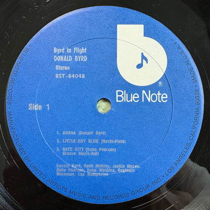 Donald Byrd – Byrd In Flight / BST-84048 Blue Note US LP