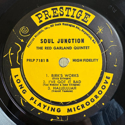 The Red Garland Quintet – Soul Junction / PRLP 7191 Prestige US Original LP