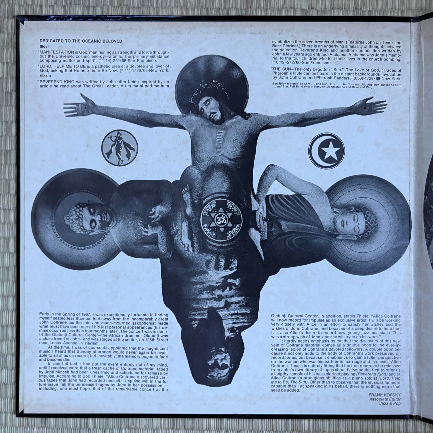 John Coltrane, Alice Coltrane – Cosmic Music / AS-9148 Impulse! US LP