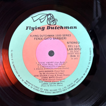 Gato Barbieri – Fenix / LAX-3052 Flying Dutchman Japan LP