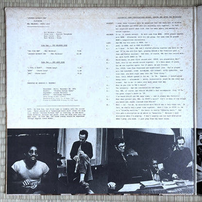 Mal Waldron, Steve Lacy – Journey Without End / SMJX-10134 Victor Japan Original LP