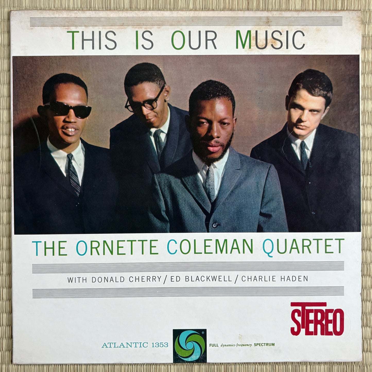 The Ornette Coleman Quartet – This Is Our Music / SD 1353 Atlantic US Original LP