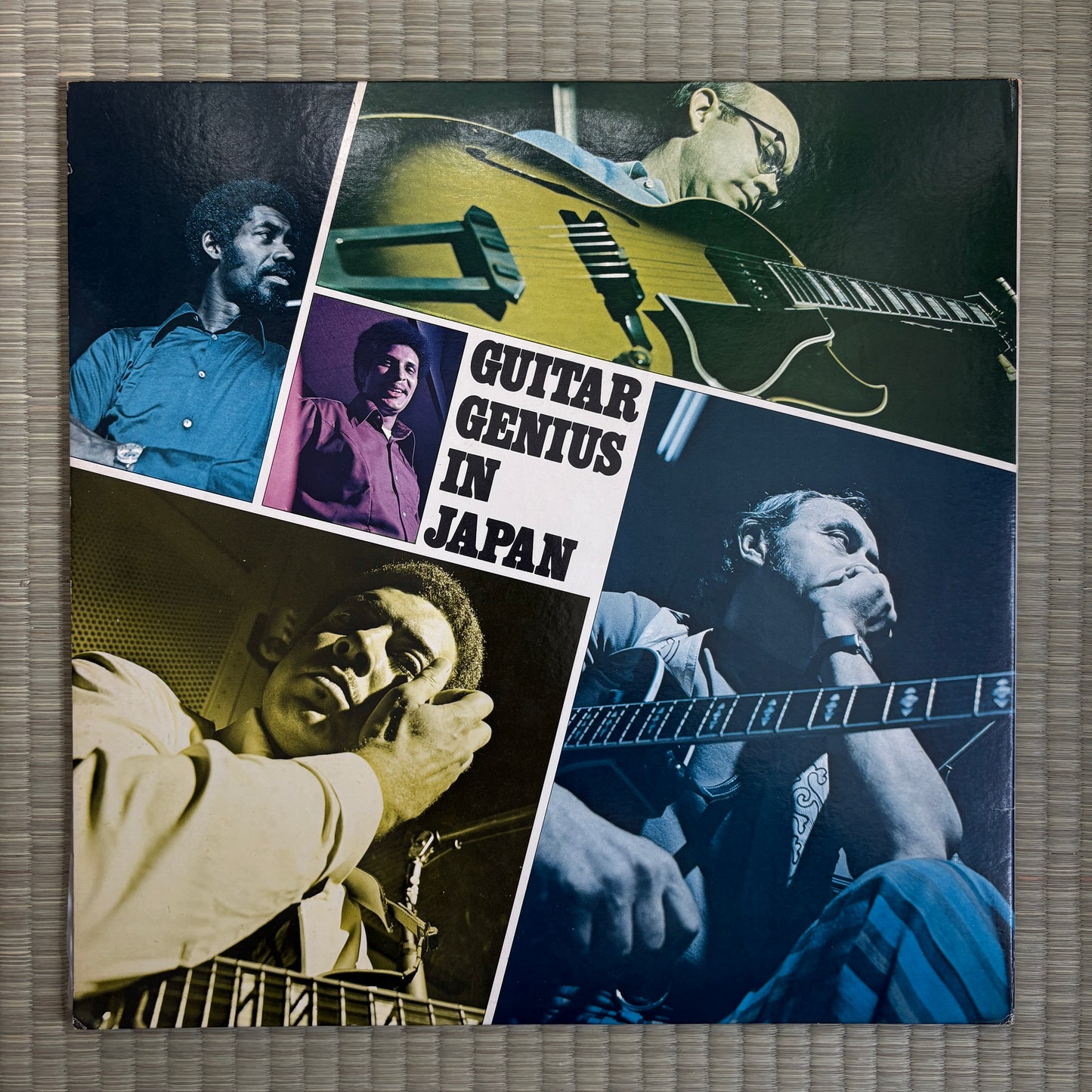 Kenny Burrell, Attila Zoller, Jim Hall ‎-Guitar Genius In Japan / UPS-81-V Overseas Japan Original LP