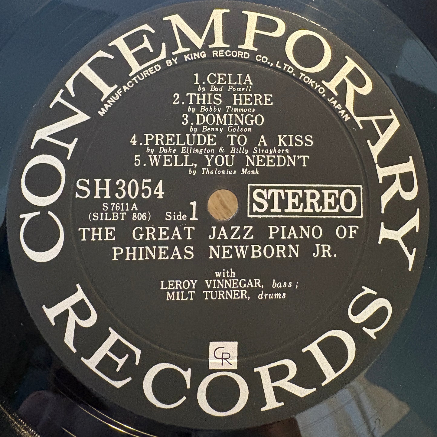 Phineas Newborn Jr. – The Great Jazz Piano Of Phineas Newborn Jr. / SH 3054 Contemporary Japan Original LP