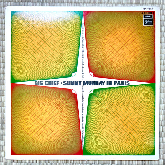 Sunny Murray – Big Chief - Sunny Murray In Paris / OP-8755 Odeon Japan Original LP