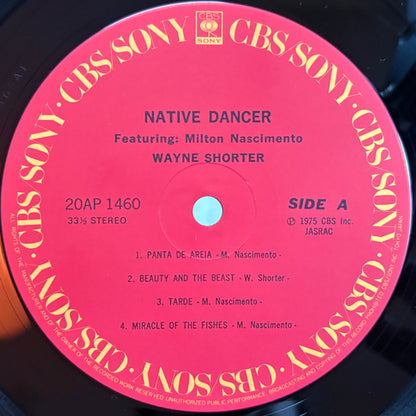 Wayne Shorter – Native Dancer / 20AP 1460 CBS/Sony Japan LP