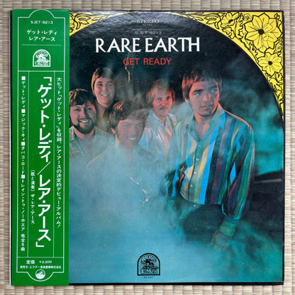 Rare Earth – Get Ready / SJET-8213 Rare Earth Japan Original LP