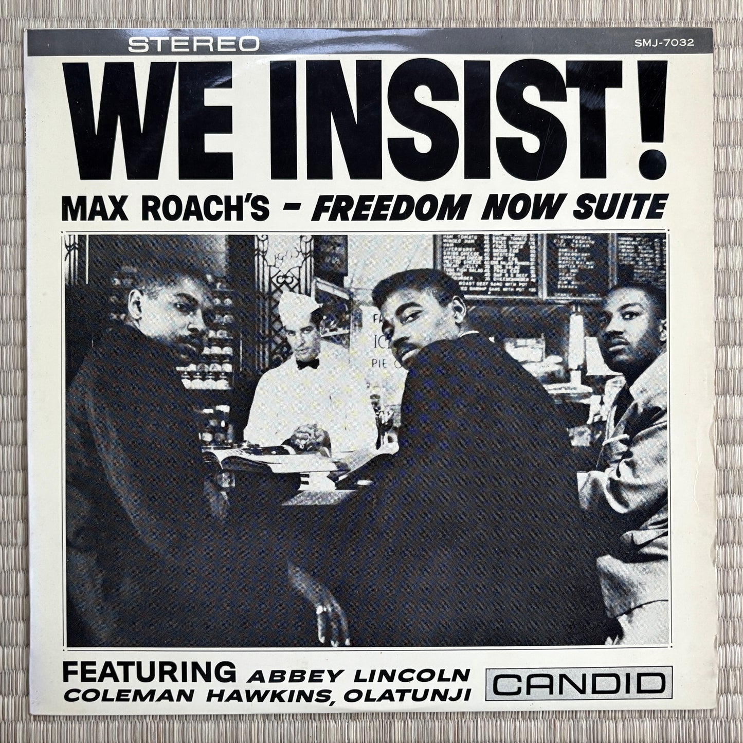 Max Roach – We Insist! Max Roach's Freedom Now Suite / SMJ-7032 Candid Japan Original LP