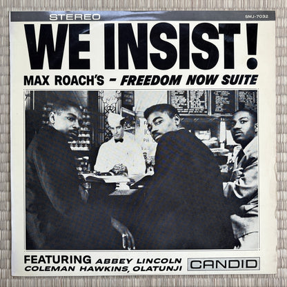 Max Roach – We Insist! Max Roach's Freedom Now Suite / SMJ-7032 Candid Japan Original LP