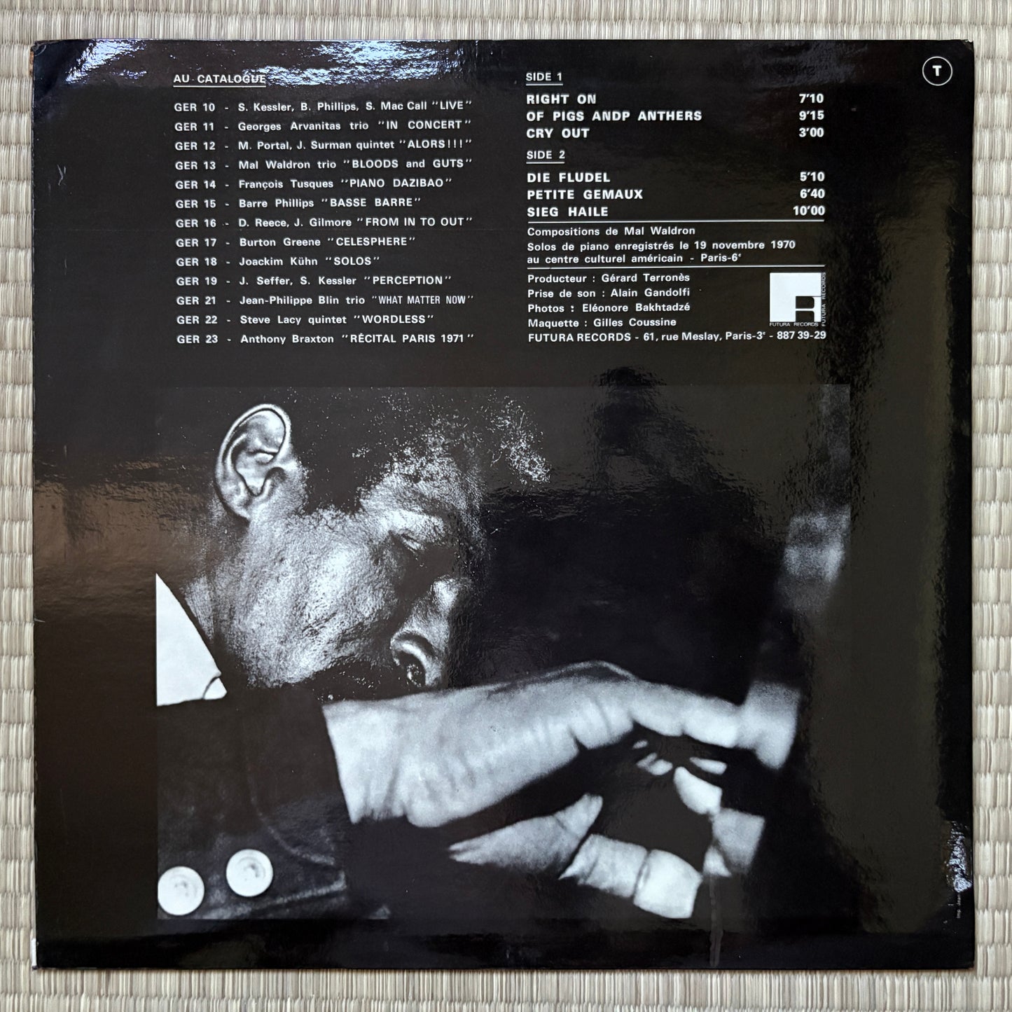 Mal Waldron – The Opening/ GER 20 Futura France Original LP