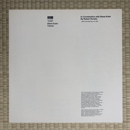 Steve Kuhn – Trance / PAP-9030 ECM Japan Original LP