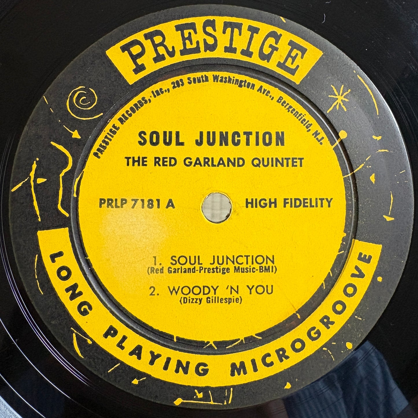 The Red Garland Quintet – Soul Junction / PRLP 7191 Prestige US Original LP