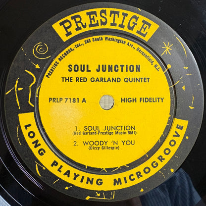 The Red Garland Quintet – Soul Junction / PRLP 7191 Prestige US Original LP