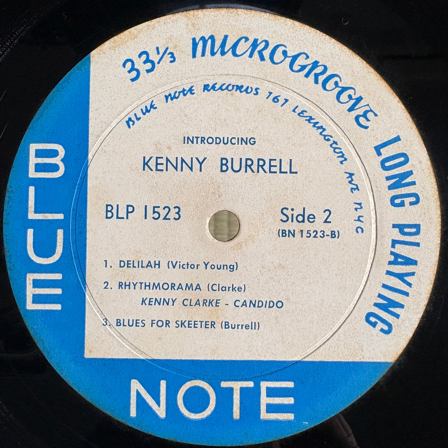 Kenny Burrell - Introducing / BLP 1523 Blue Note US LP