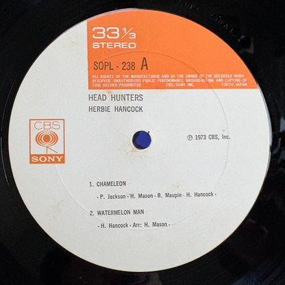 Herbie Hancock – Head Hunters / SOPL-238 CBS/Sony Japan Original LP