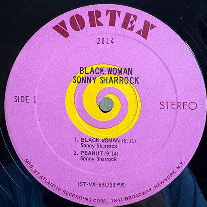 Sonny Sharrock ‎– Black Woman / 2014 Vortex Original US LP