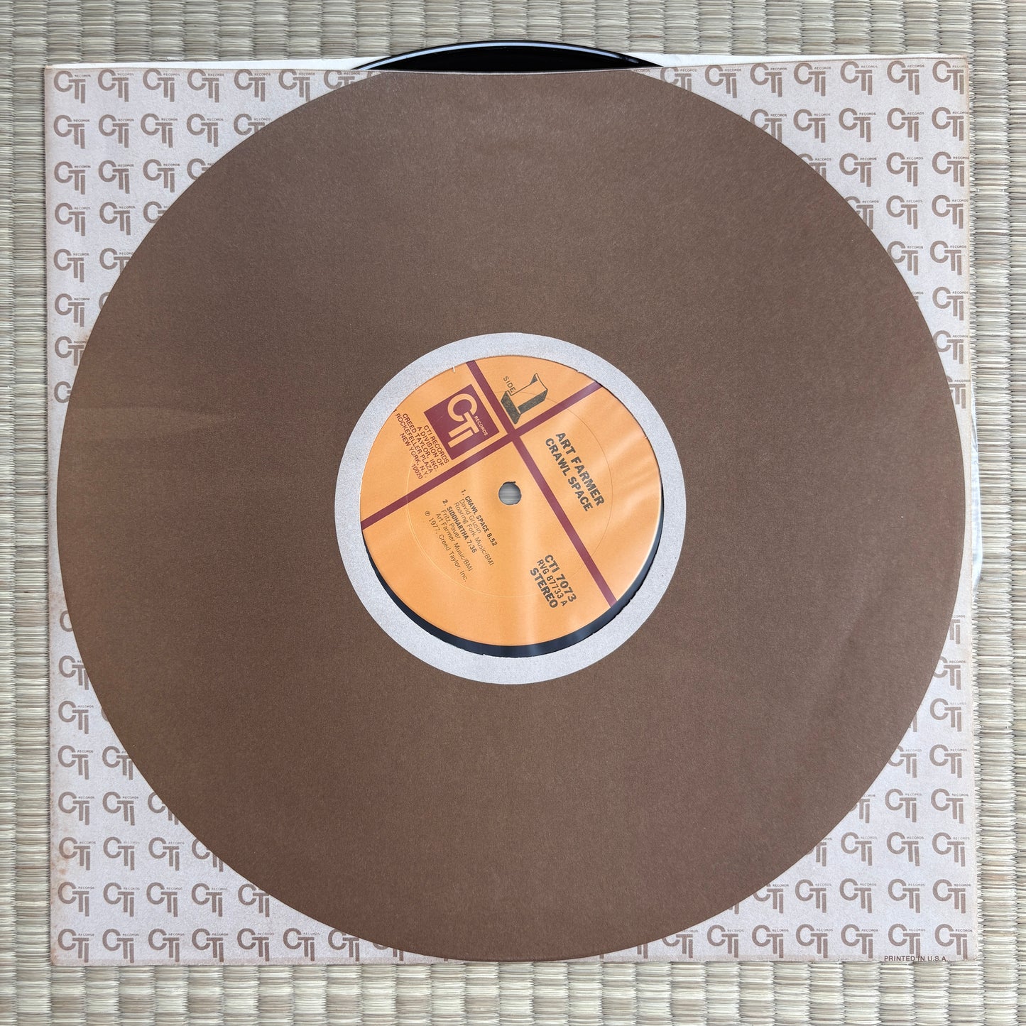 Art Farmer – Crawl Space / CTI 7073 CTI US Original LP
