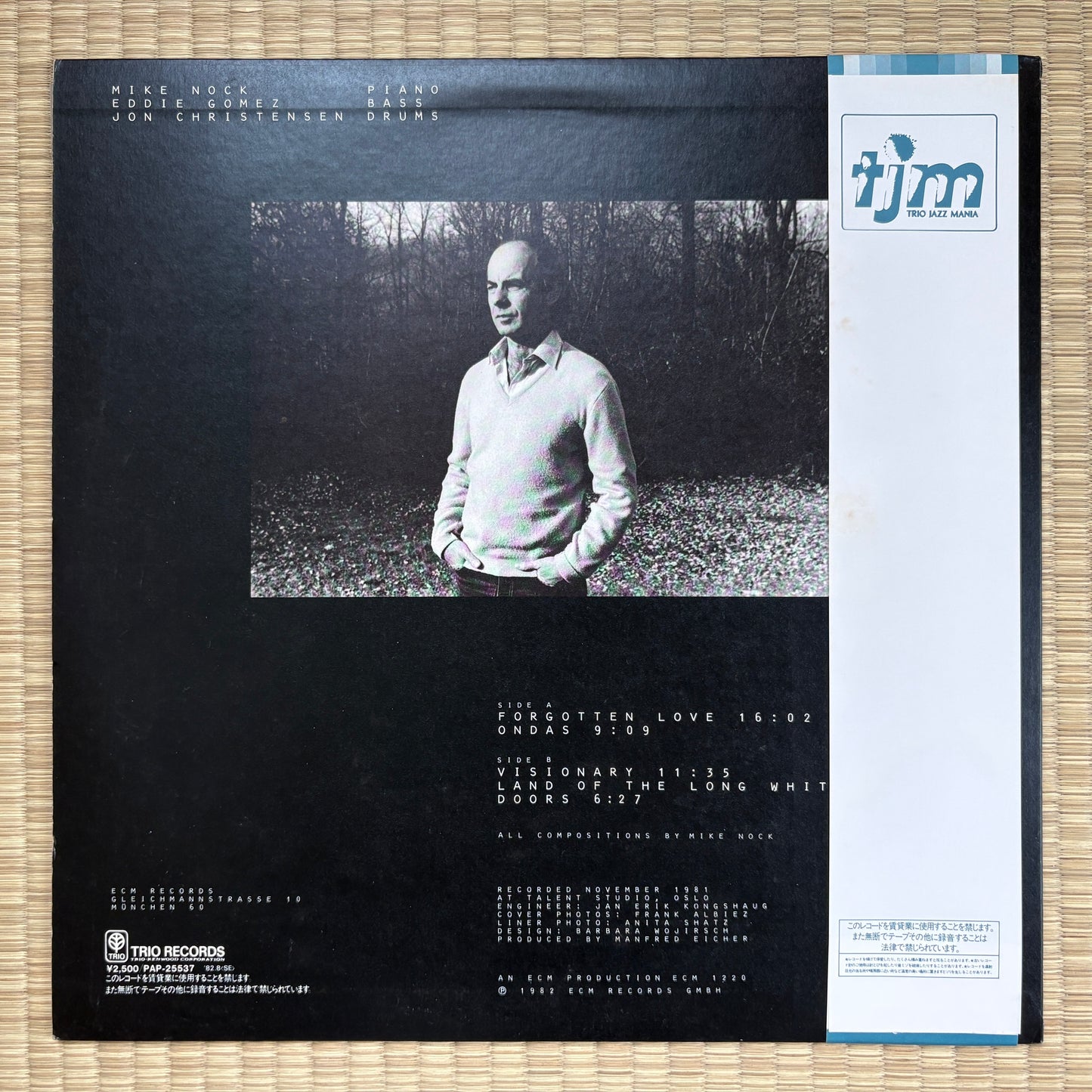 Mike Nock – Ondas - PAP-25537 ECM Japan Original LP