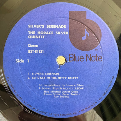 The Horace Silver Quintet ‎– Silver's Serenade / BST 84131 Blue Note US LP