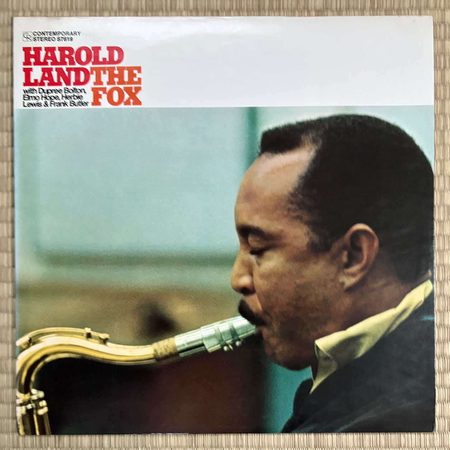 Harold Land – The Fox / S7619 Contemporary US LP