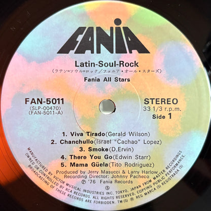 Fania All Stars – Latin-Soul-Rock / FAN-5011 Fania Japan Original LP