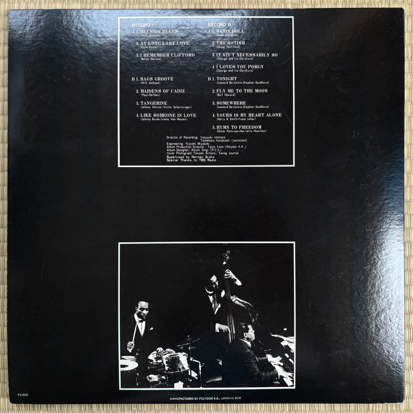 The Oscar Peterson Trio ‎– In Tokyo, 1964 / MTZ 8001/2 Pablo Japan LP