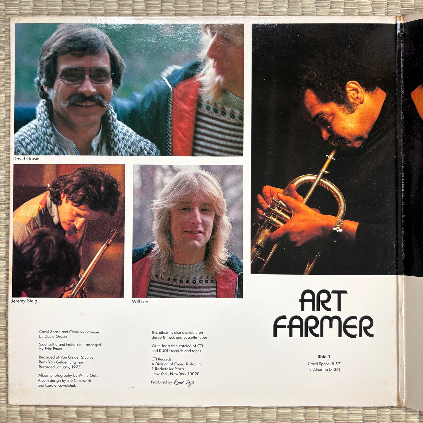 Art Farmer – Crawl Space / CTI 7073 CTI US Original LP