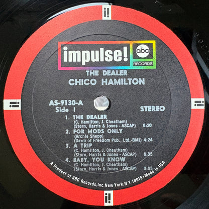 Chico Hamilton – The Dealer / AS-9130 Impulse! US LP
