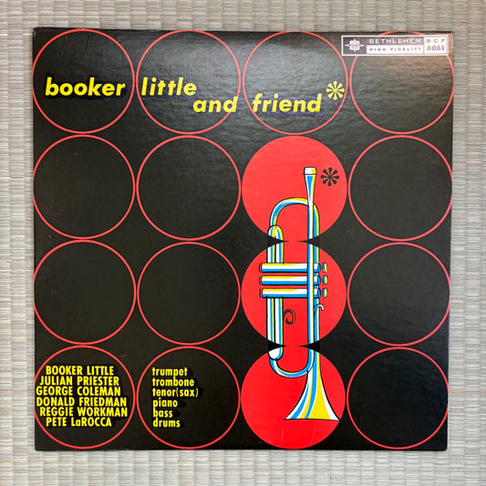 Booker Little ‎– Booker Little And Friend / BCP-6061 Bethlehem US LP
