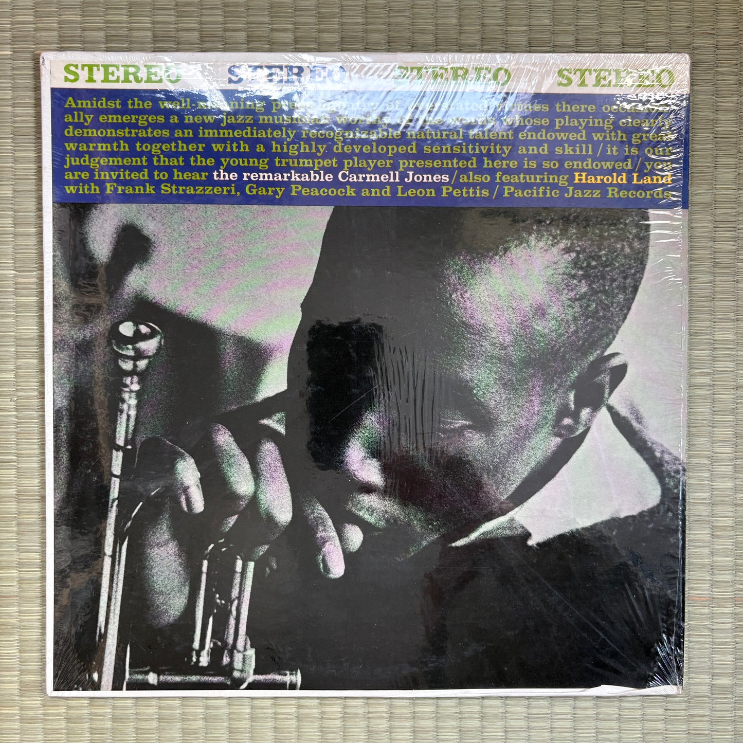 Carmell Jones ‎– The Remarkable Carmell Jones / PJ-29 Pacific Jazz Original US LP