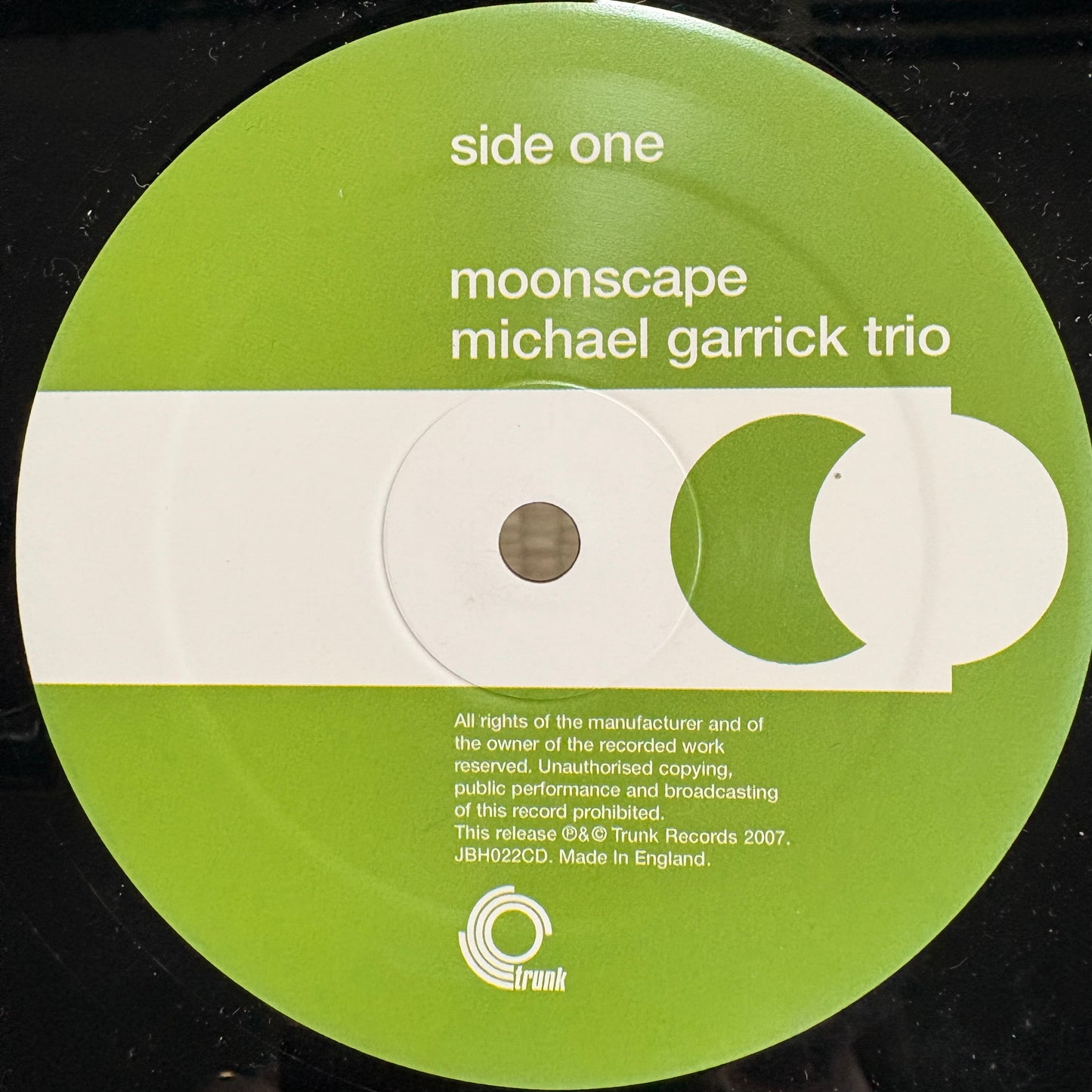 Michael Garrick Trio – Moonscape / Trunk JBH022LP UK LP