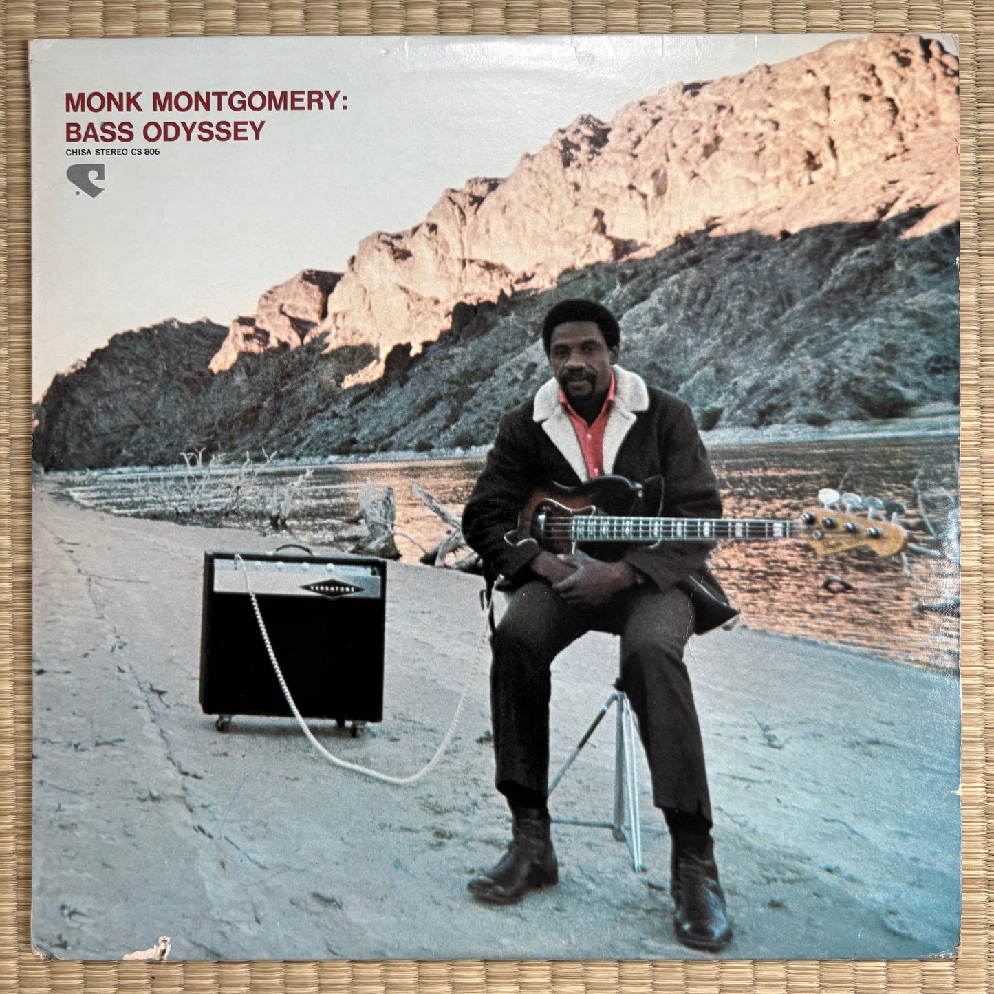 Monk Montgomery – Bass Odyssey / CS 806 Chisa US Original LP