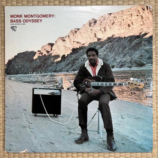 Monk Montgomery – Bass Odyssey / CS 806 Chisa US Original LP