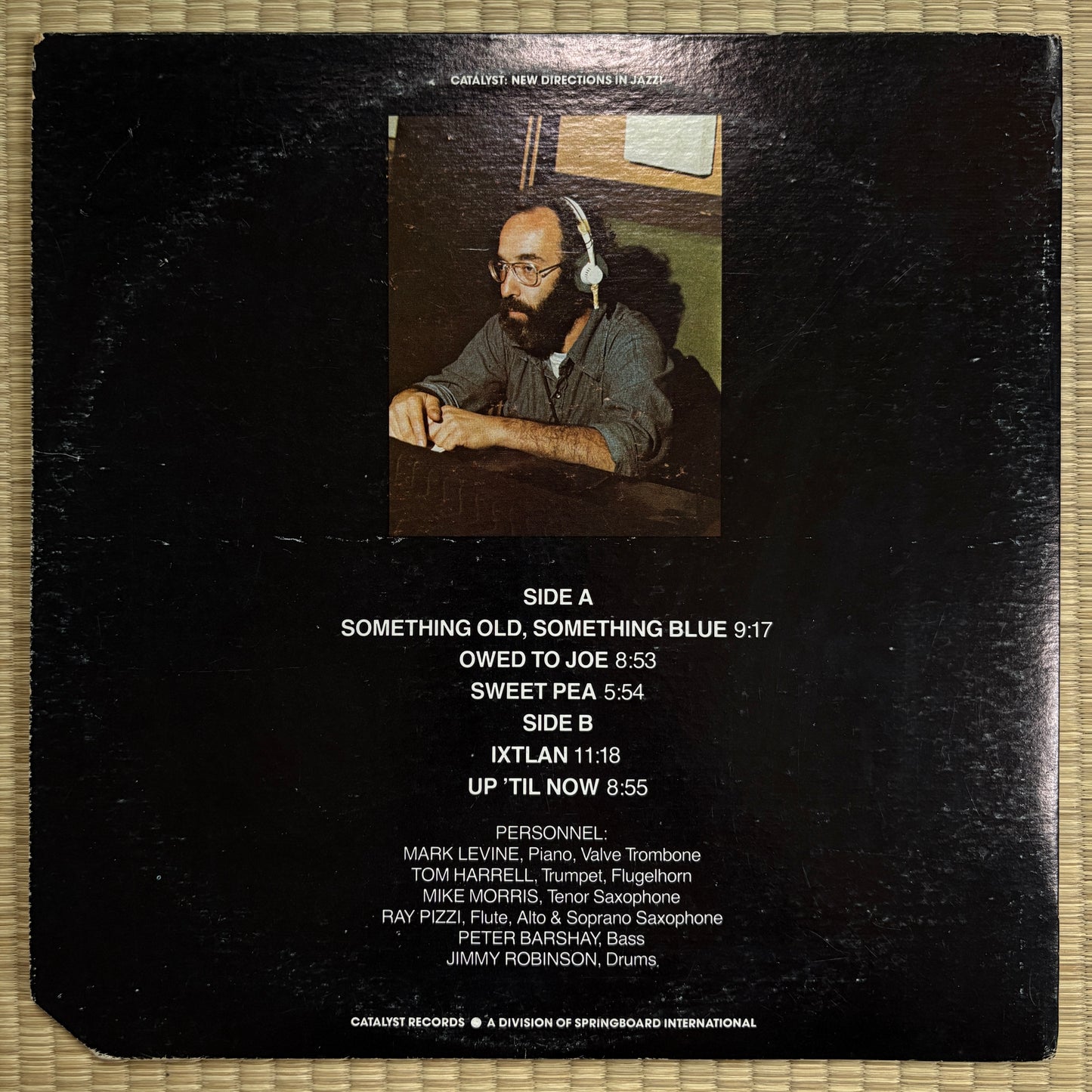 Mark Levine – Up 'Til Now / CAT-7614 Catalyst US Promo Original LP