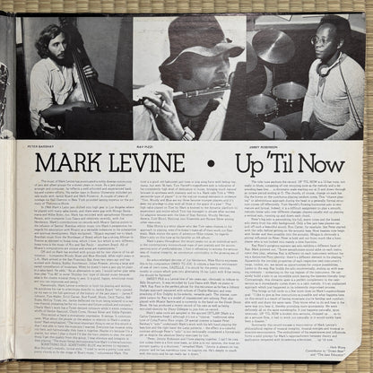 Mark Levine – Up 'Til Now / CAT-7614 Catalyst US Promo Original LP