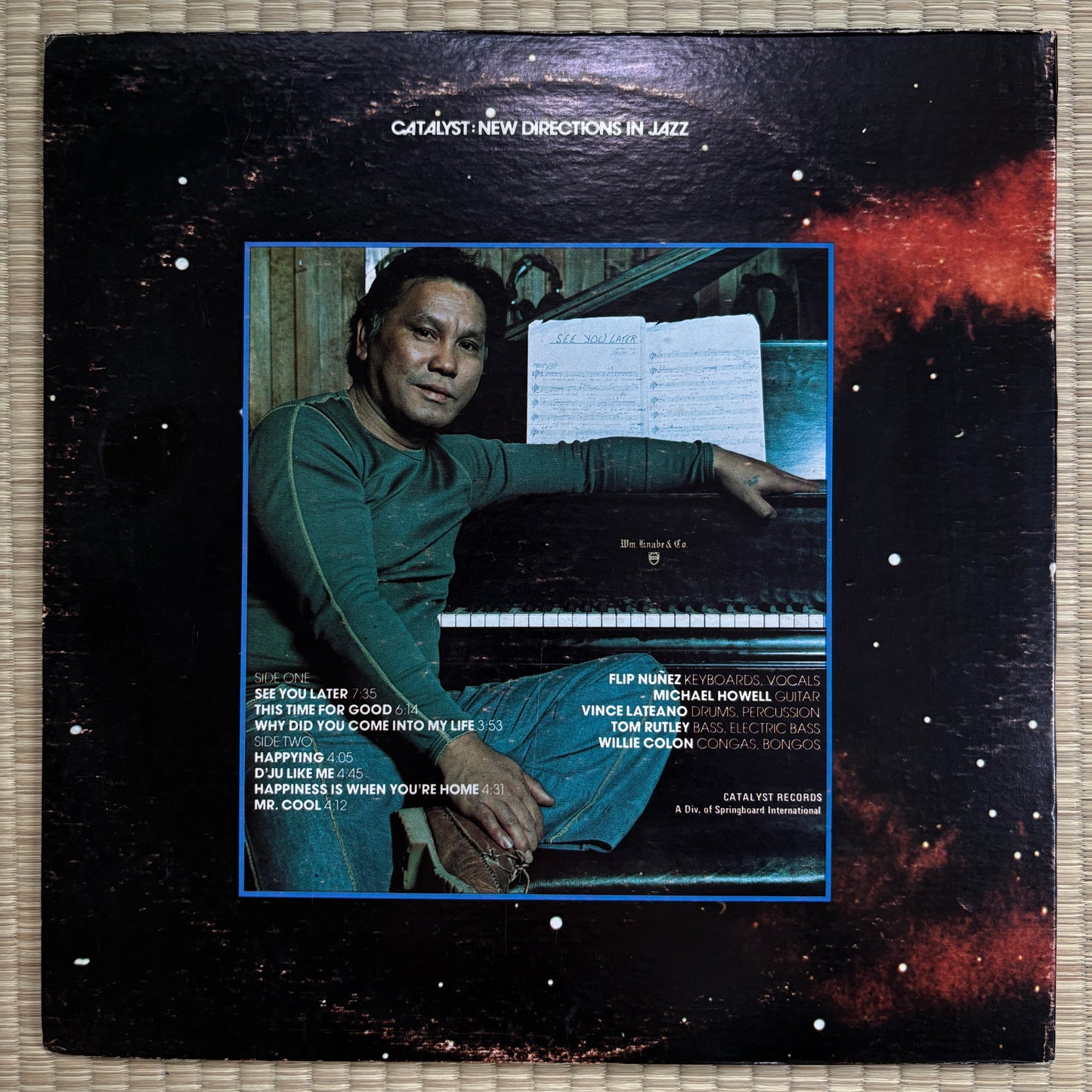 Flip Nuñez - My Own Time And Space / CAT-7603 Catalyst US Original Promo LP