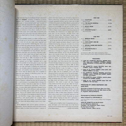 Jack DeJohnette – The De Johnette Complex / SMJX-10081 Milestone Japan Original LP