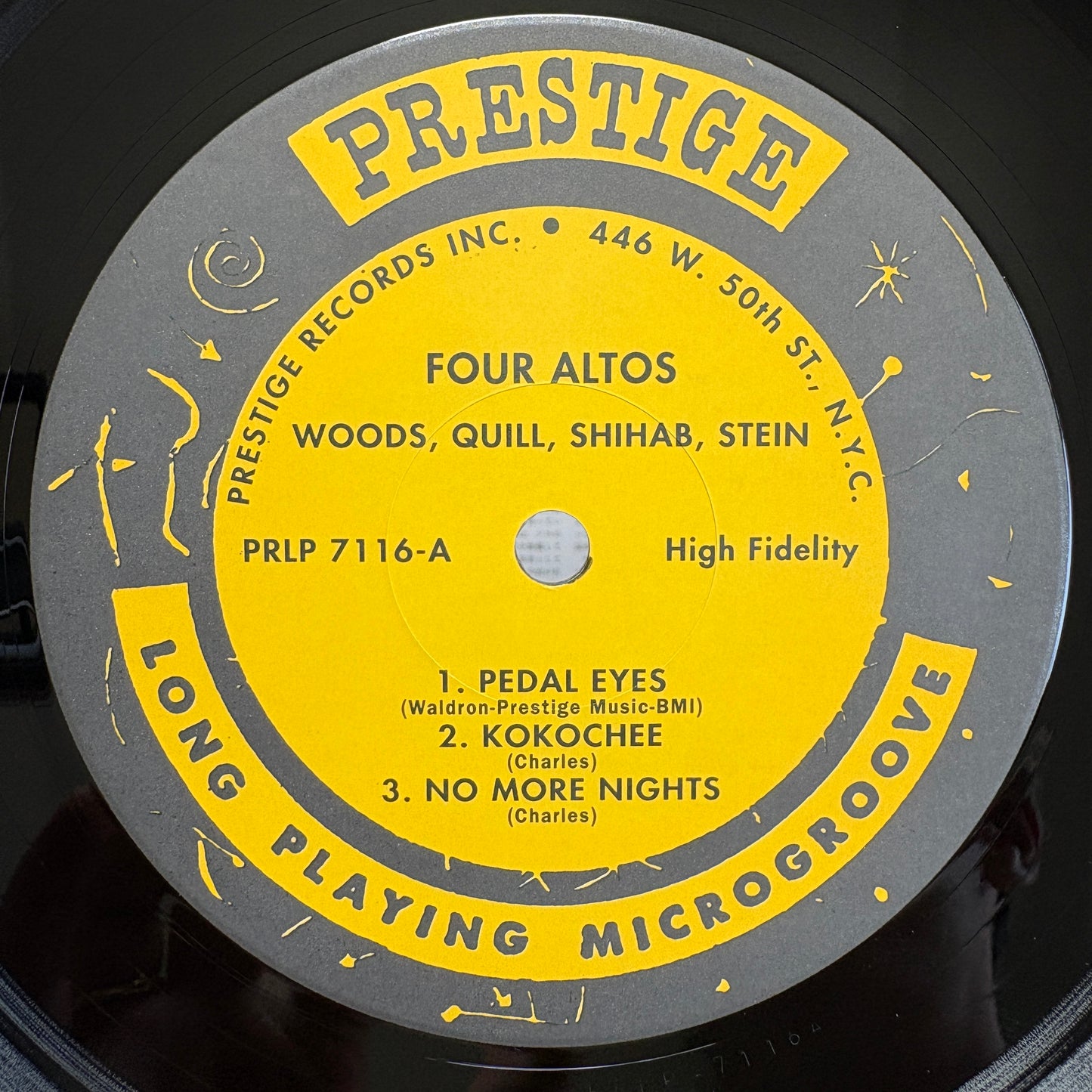 Phil Woods, Gene Quill, Sahib Shihab, Hal Stein – Four Altos / VIJJ-30069 Prestige Japan LP