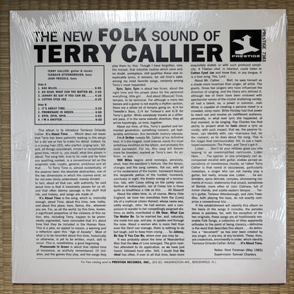 Terry Callier – The New Folk Sound Of Terry Callier / PRLP-7383 Prestige US LP