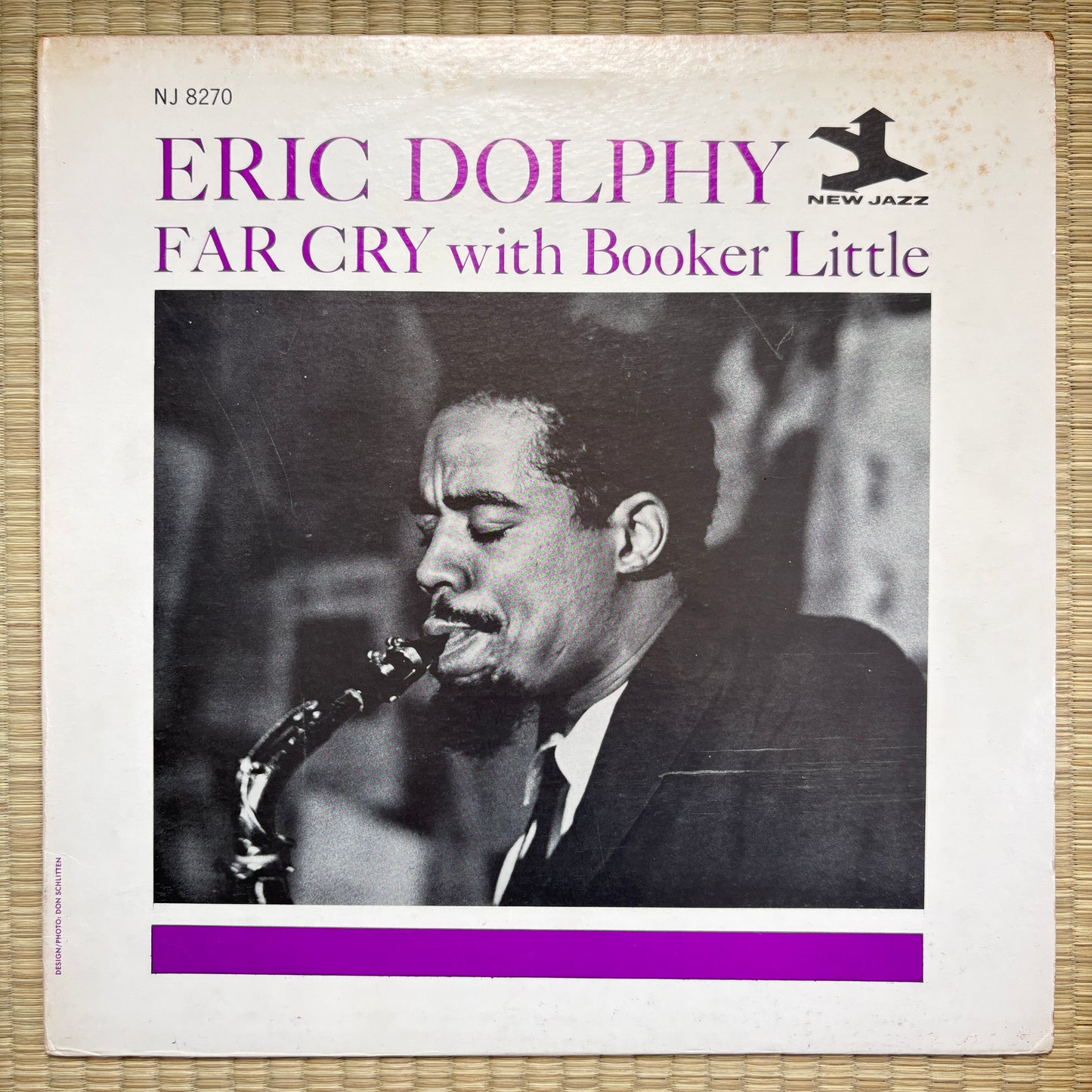 Eric Dolphy - Far Cry / NJLP 8270 Prestige US LP