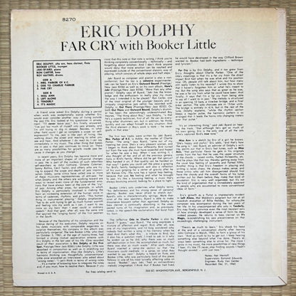 Eric Dolphy - Far Cry / NJLP 8270 Prestige US LP