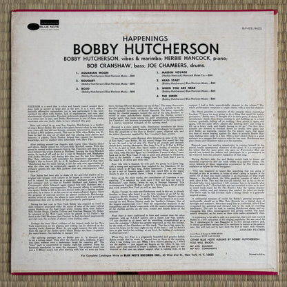 Bobby Hutcherson – Happenings / BST-84231 Blue Note US LP