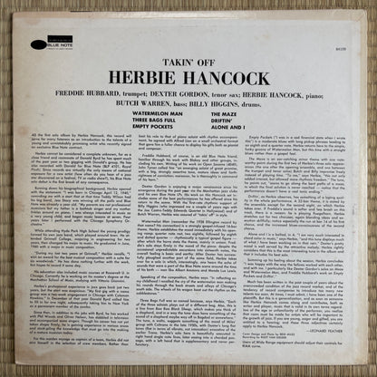 Herbie Hancock – Takin' Off / BST 84109 Blue Note US LP