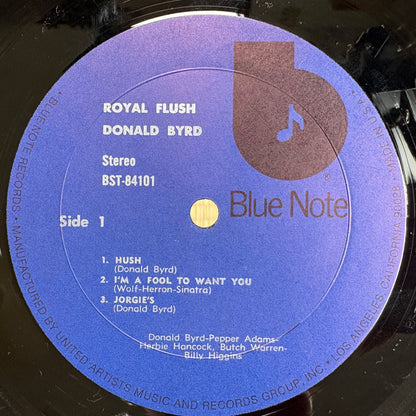 Donald Byrd – Royal Flush / BST-84101 Blue Note US LP