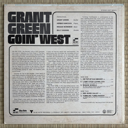 Grant Green – Goin' West / BST-84310 Blue Note US LP