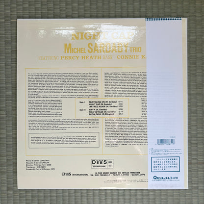 Michel Sardaby Trio ‎– Night Cap / CEJC00083 Disques Debs Japan LP