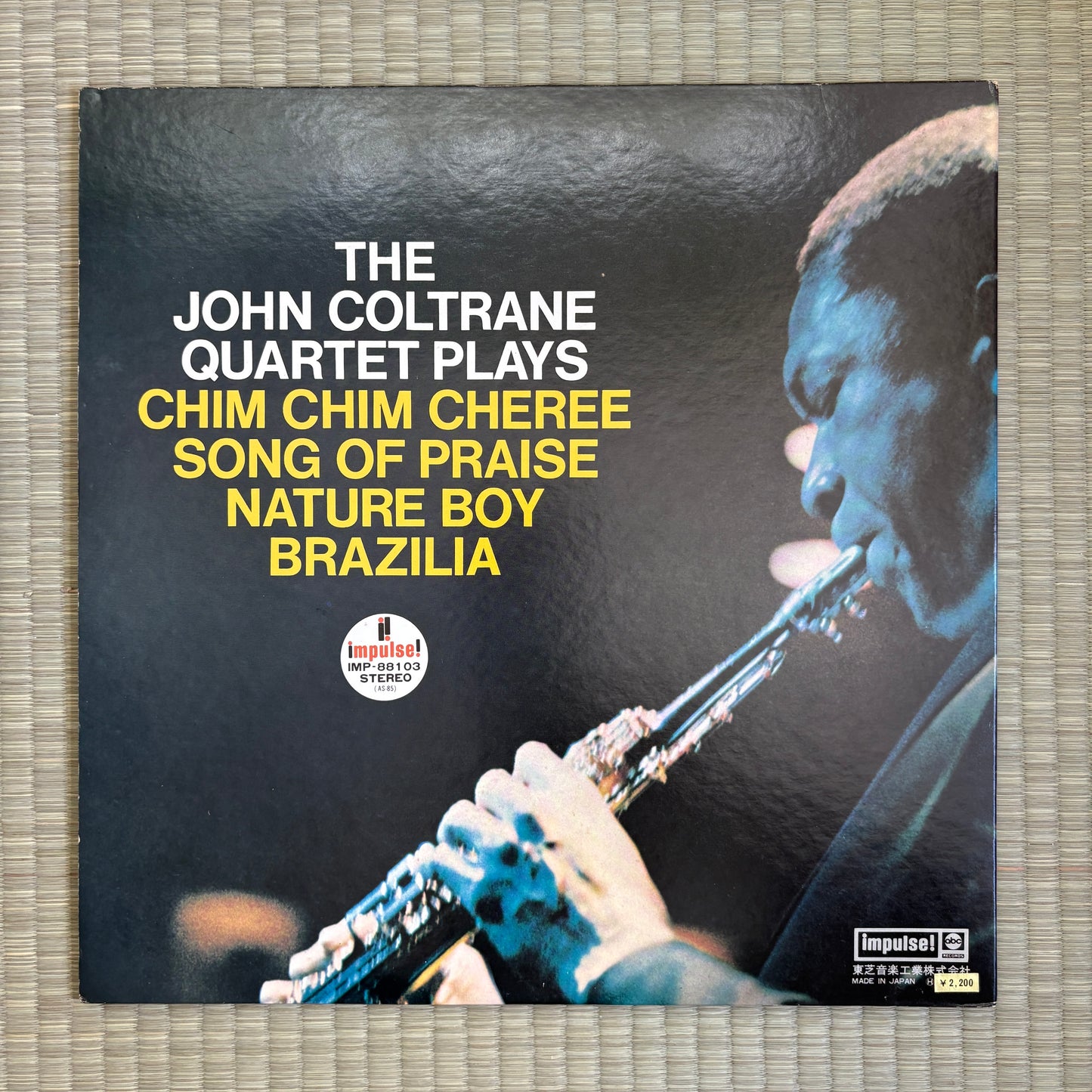 The John Coltrane Quartet ‎– The John Coltrane Quartet Plays / IMP-88103 Impulse! Japan LP